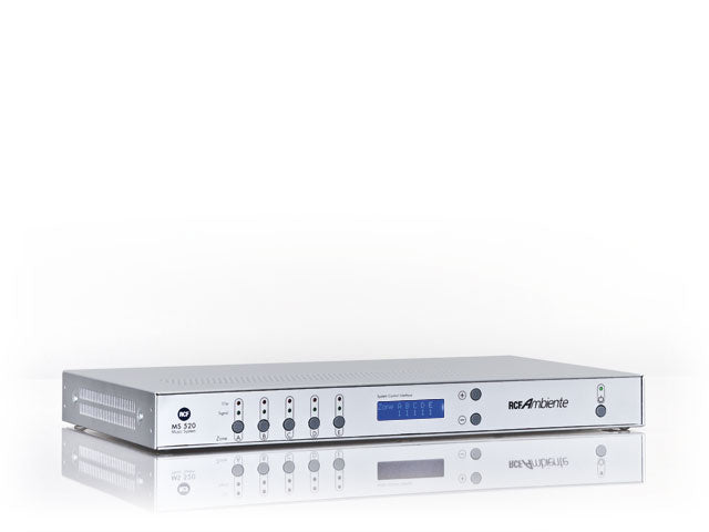 Amplificateur RCF Zonemixer MS520, 5 zones, 20W