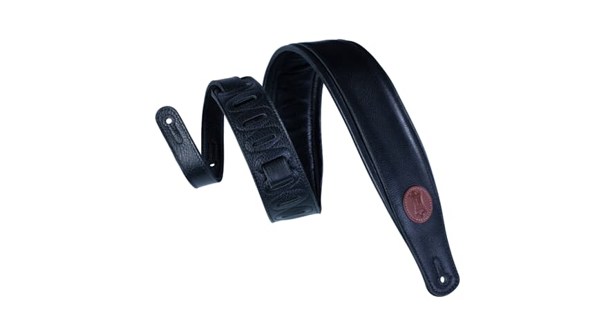 Levys MSS2 sangle de guitare 3", noir