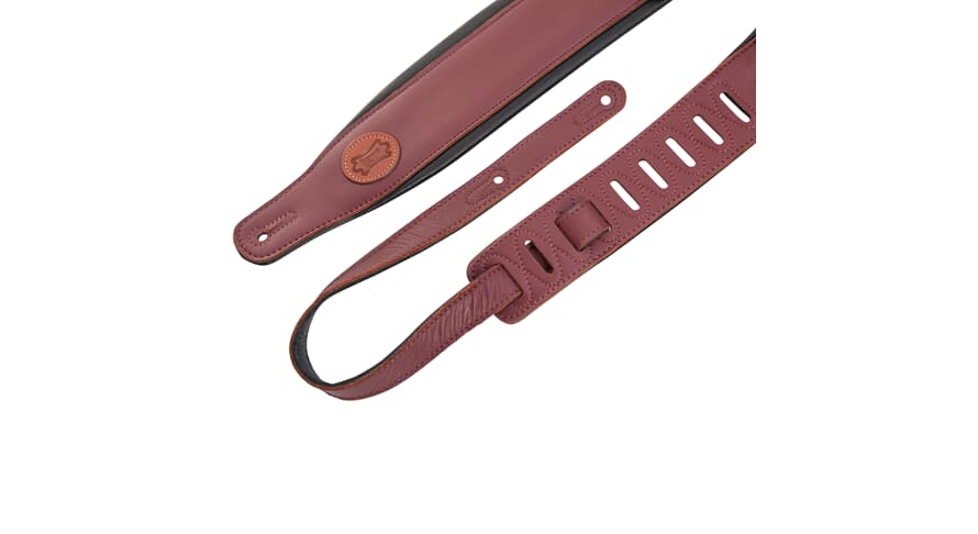 Levys MSS2 sangle de guitare 3", bordeaux