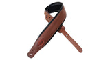 Levys MSS2 sangle de guitare 3", marron