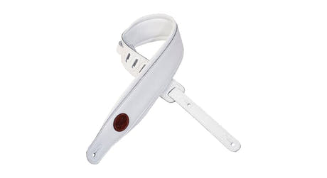 Levys MSS2 sangle de guitare 3", blanche