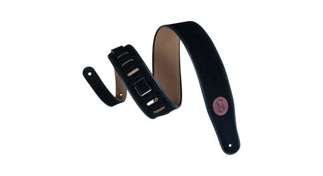 Levys MSS3 sangle de guitare 2 1/2", noire