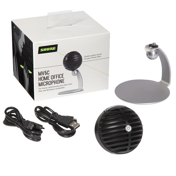 Shure MV5C Microphone de conférence USB