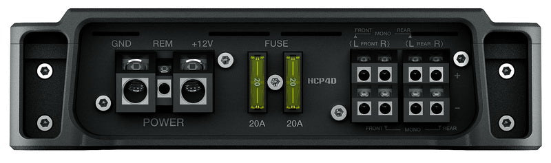 HERTZ HCP 4DK Amplificateur 4-Canaux Voiture (4x150W)