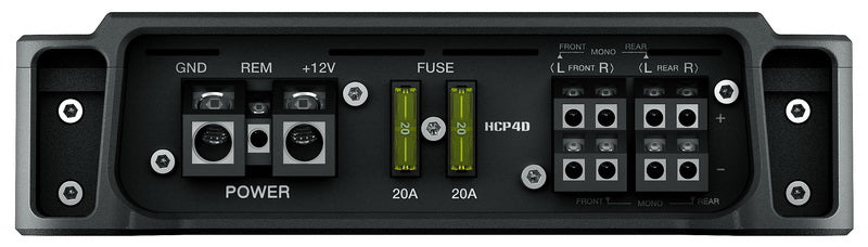 HERTZ HCP 4 - 4-channel amplifier (4x95 watts)