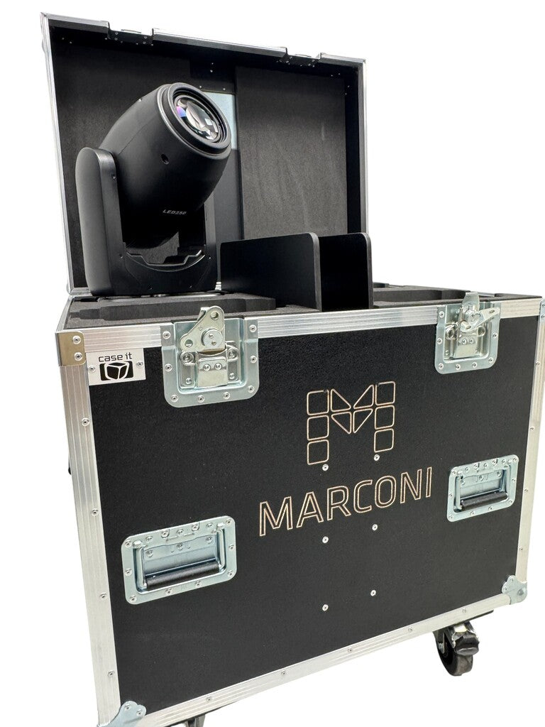 Marconi Flightcase pour 4 X Vega Prime 250