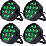 Marconi Polaris 12x12W RGBW Par Lamp 4 pcs. Bundle