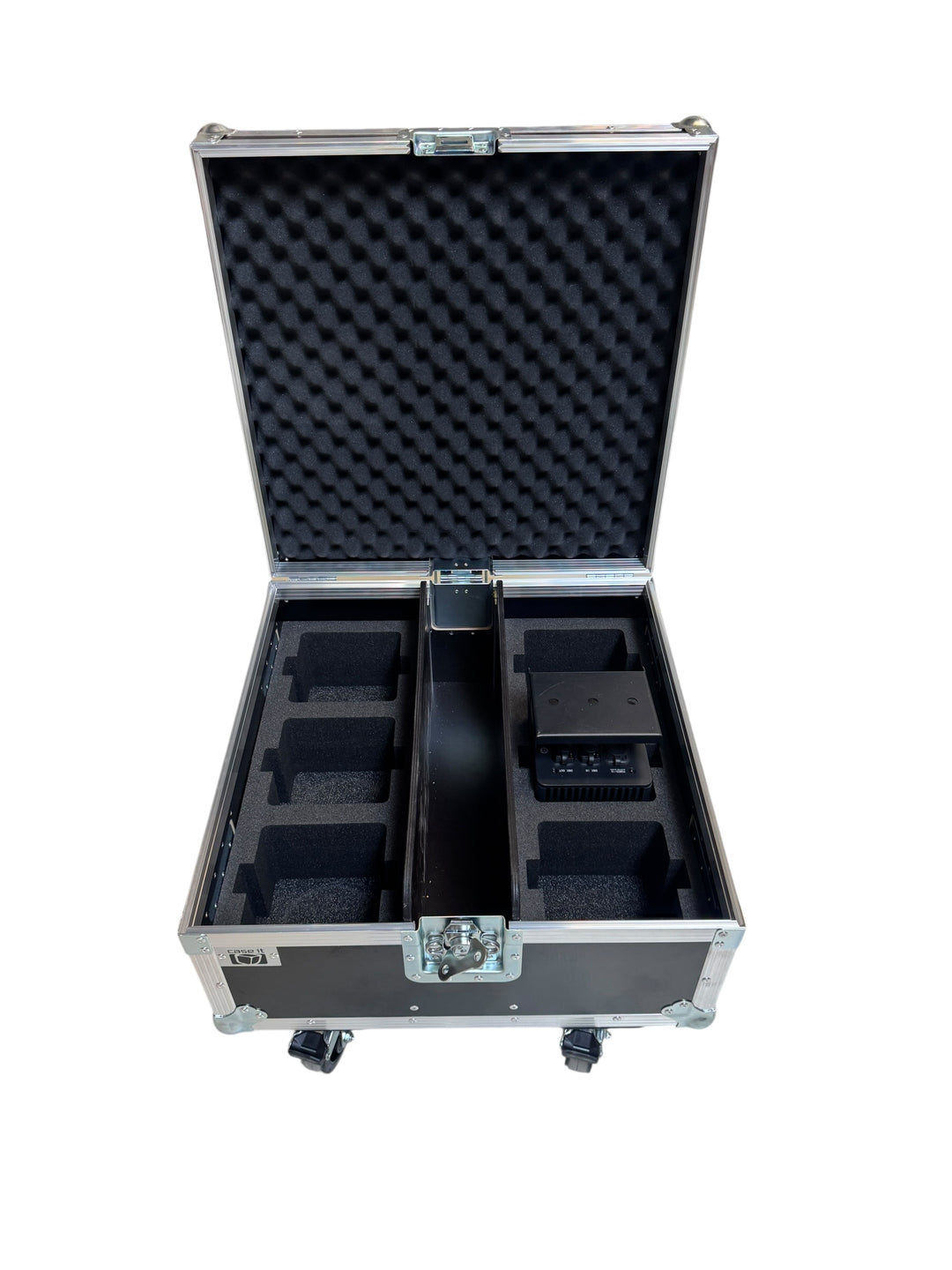 Marconi Flightcase pour 6 X lampes à batterie SIRIUS