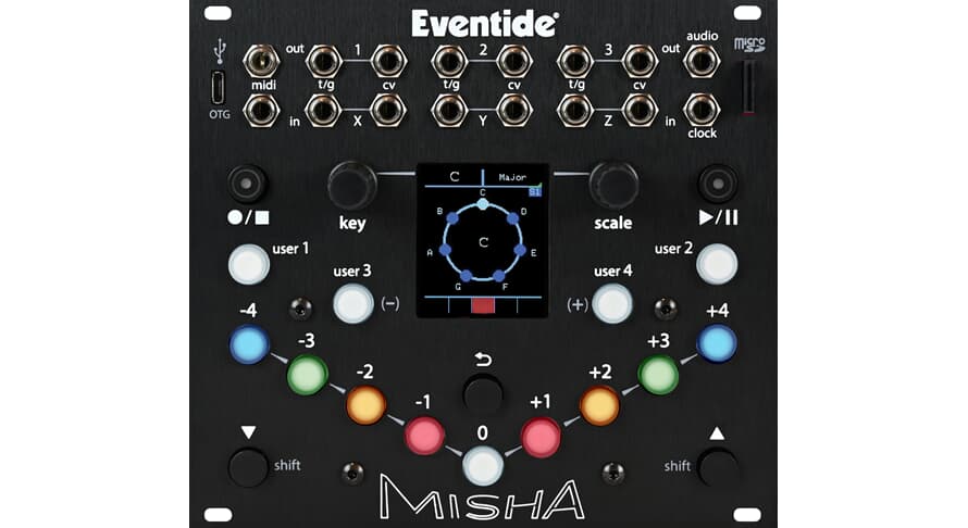 Eventide instrument eurorack et séquenceur