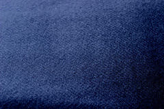 Molton Bagtæppe m. Øjer (Bleu)