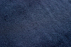 Molton Bagtæppe m. Øjer (Bleu marine)