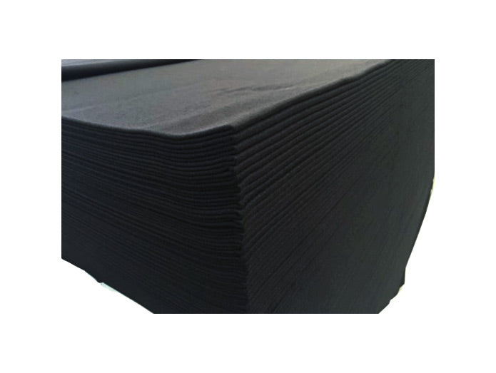 Molton au Mètre (Noir, 1 x 3m, 300g)