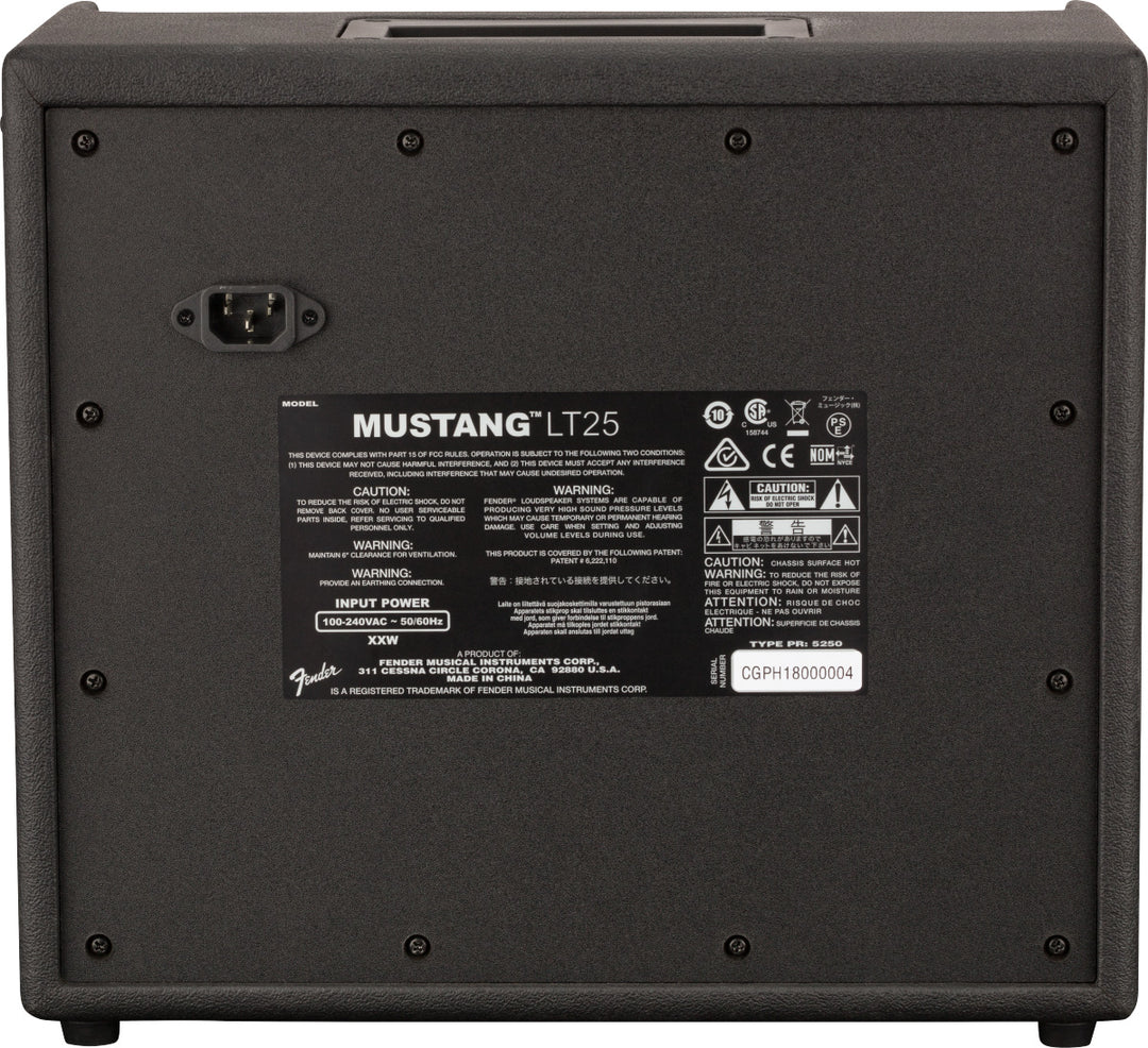 Mustang LT25 Amplificateur guitare