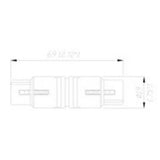 Neutrik Adapter Connector XLR Female to XLR Female