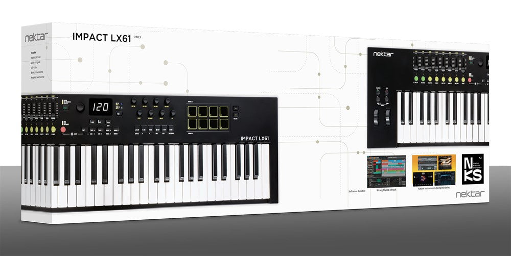 Nektar Impact LX61mk3 Claviers MIDI