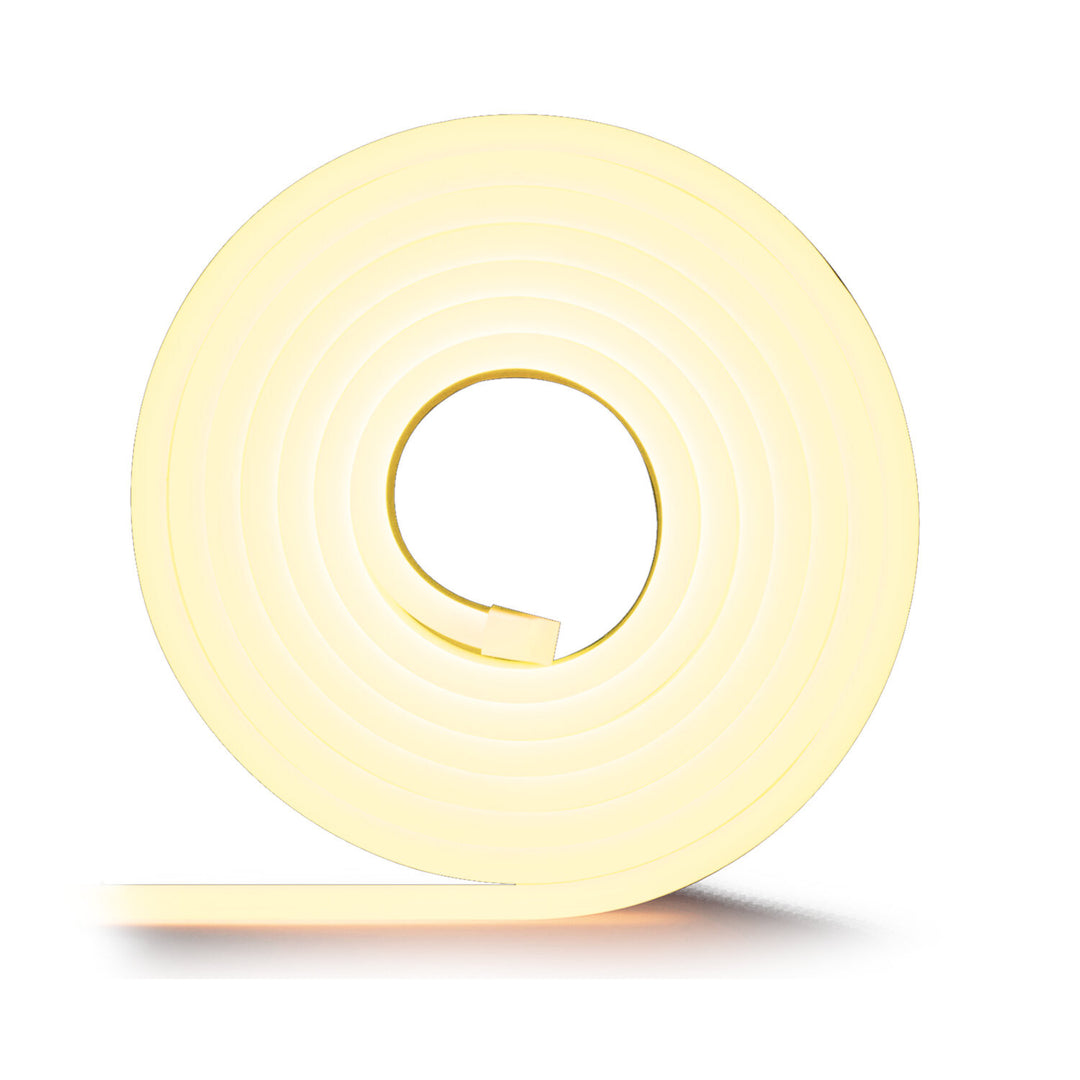 Bande Lumineuse en Silicone Blanche IP65 5M