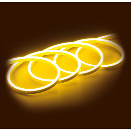 Bande Lumineuse en Silicone Blanche IP65 5M