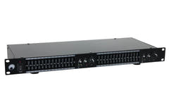 Omnitronic GEQ-2150 2x 15 Bandes Égaliseur Graphique