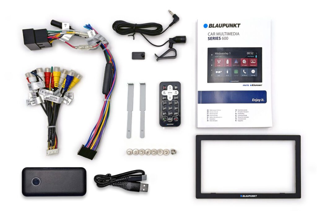 Blaupunkt Oslo 600 DAB m. Trådløs CarPlay, Android, DAB+ et Bluetooth