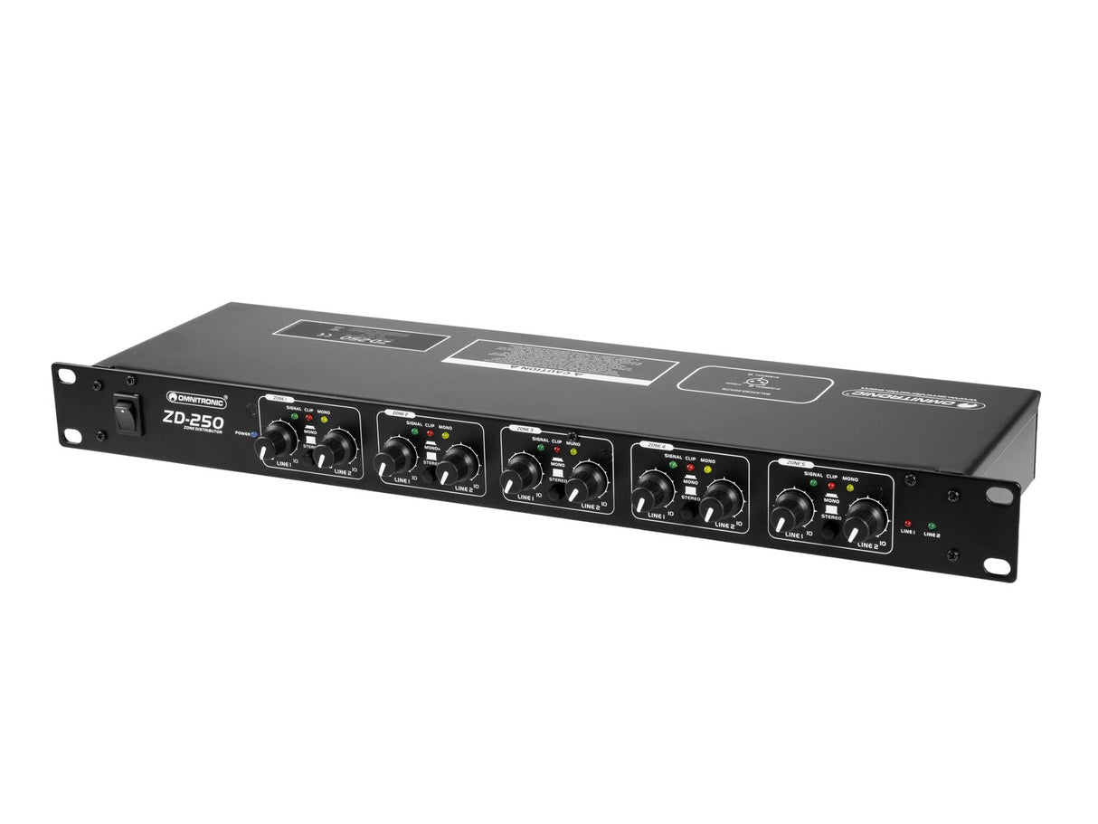 Omnitronic ZD-250B Zone Mixer