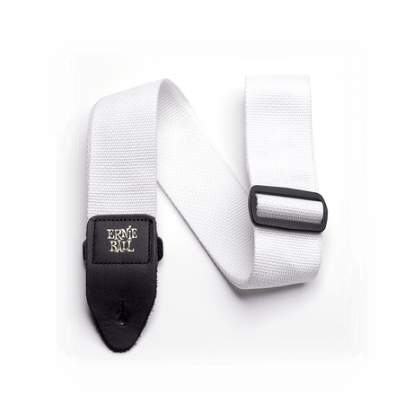 Ernie Ball Sangle de guitare (Blanc)