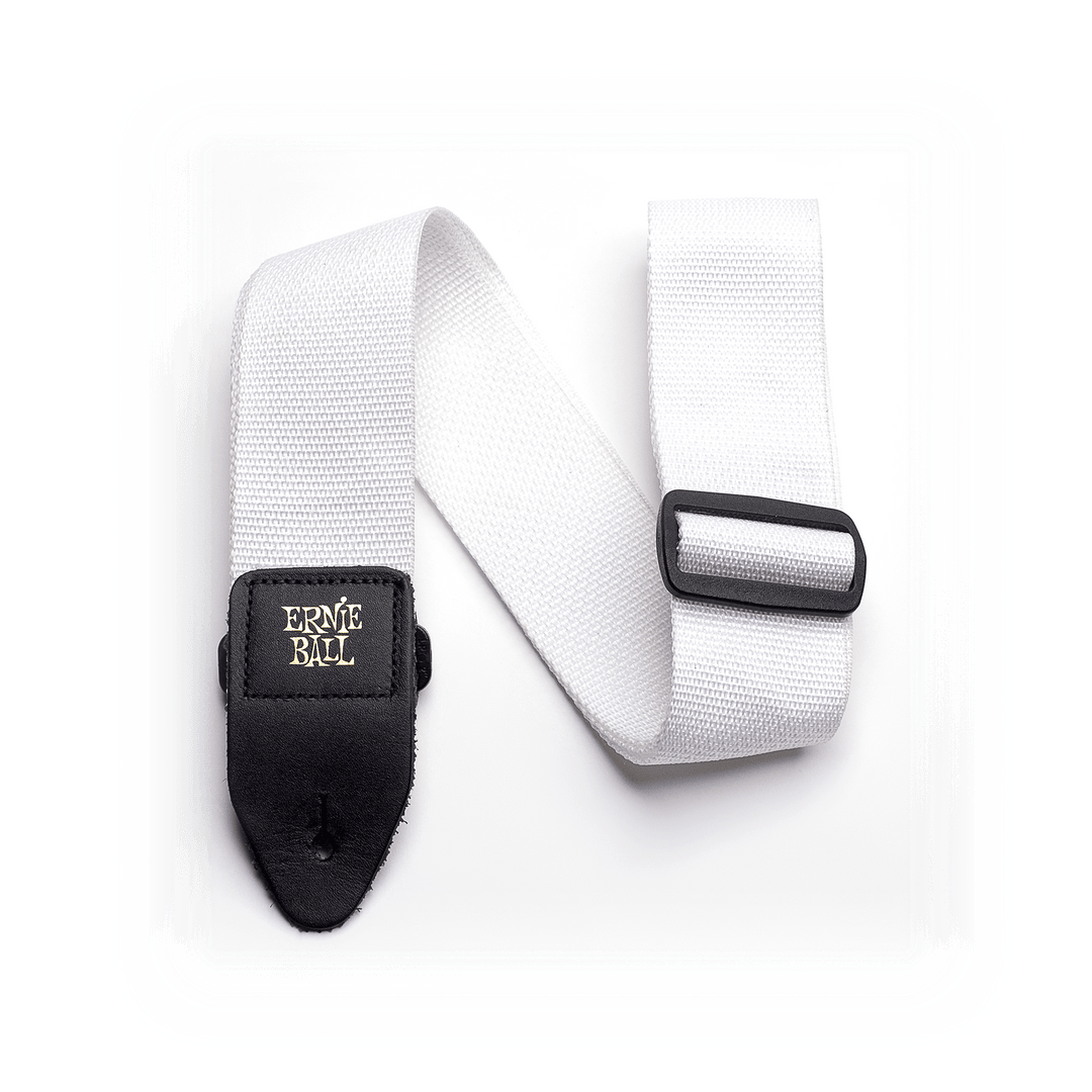 Ernie Ball Sangle de guitare (Blanc)