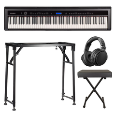 Grooveland P22 piano électrique kit de démarrage (noir)