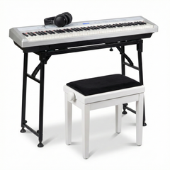 Grooveland P22 Piano électrique Pack de démarrage (Blanc)