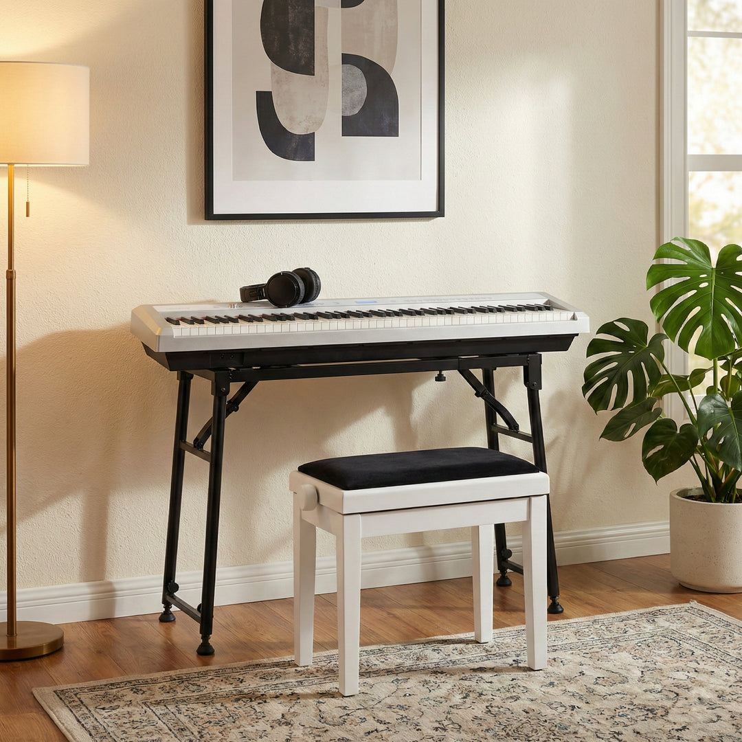 Grooveland P22 Piano électrique Pack de démarrage (Blanc)
