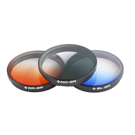 PolarPro Filtres gradués 3-Pack pour caméra DJI X3 et Z3 et Osmo/Osmo+