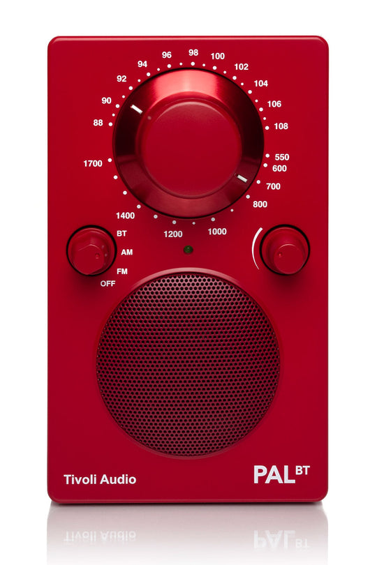 Tivoli Audio PAL BT Bluetooth Højtaler (Rouge)