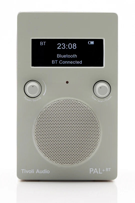 Tivoli Audio PAL+BT DAB+/Bluetooth Højtaler (Gris) NOUVEAU