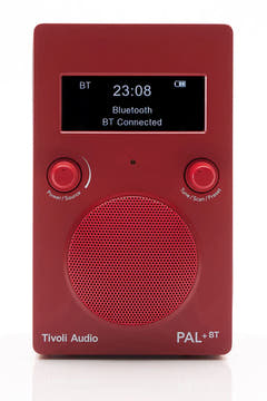 Tivoli Audio PAL+BT DAB+/Bluetooth Højtaler (Rouge) NOUVEAU