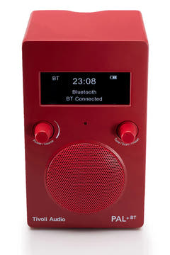 Tivoli Audio PAL+BT DAB+/Bluetooth Højtaler (Rouge) NOUVEAU