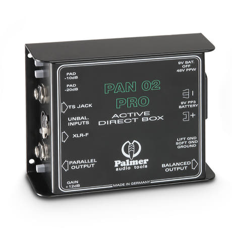 Palmer PAN 02 PRO - Boîtier DI actif professionnel