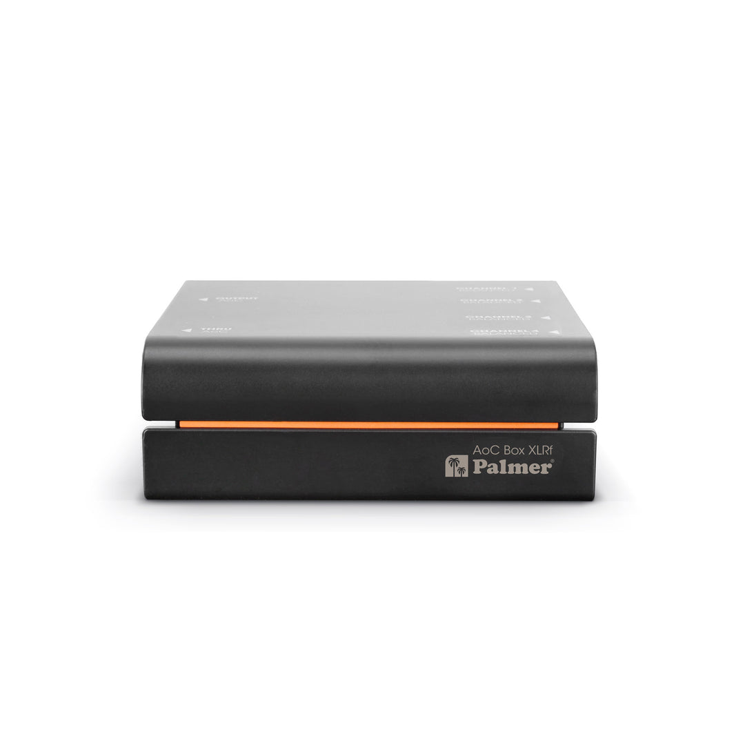 Palmer AoC Box XLRf - Boîtier Audio over Cat de etherCON vers 4 x XLR femelle