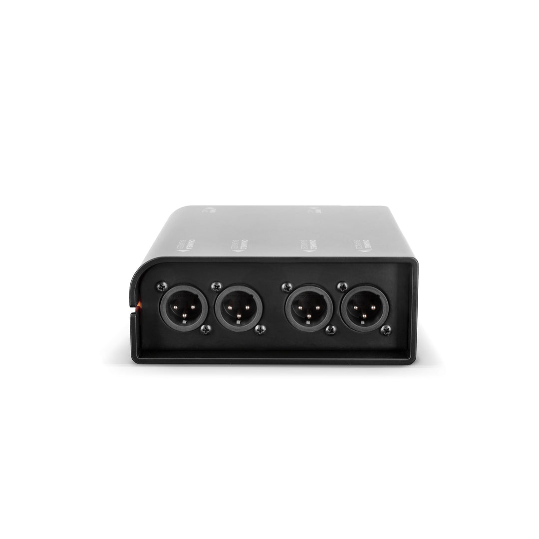 Palmer AoC Box XLRm - Boîtier Audio over Cat de etherCON vers 4 x XLR mâle