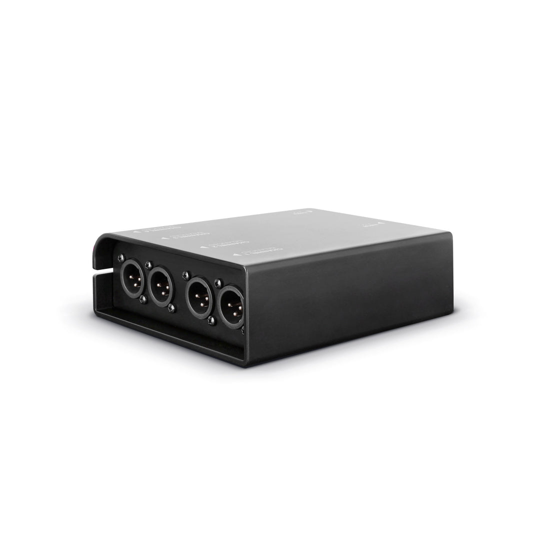 Palmer AoC Box XLRm - Boîtier Audio over Cat de etherCON vers 4 x XLR mâle