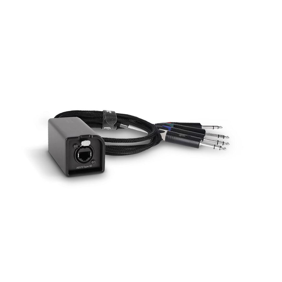 Palmer AoC Loom TRSm - Kit de câbles Audio over Cat de etherCON vers 4 x jack TRS 6,3 mm