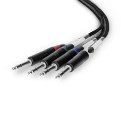 Palmer AoC Loom TRSm - Kit de câbles Audio over Cat de etherCON vers 4 x jack TRS 6,3 mm