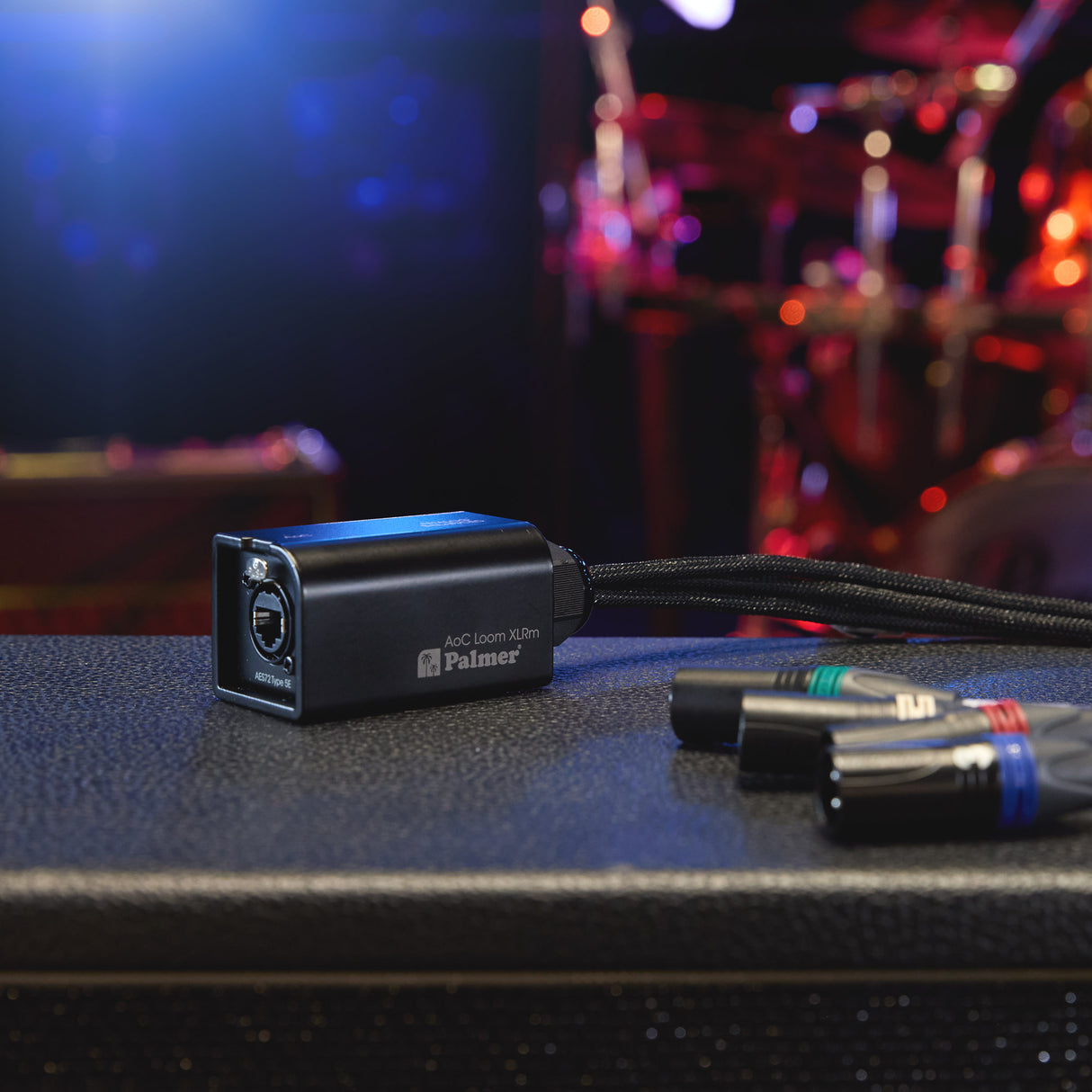 Palmer AoC Loom XLRm - Câble Audio over Cat de etherCON vers 4 x XLR mâle