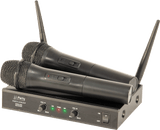 Ibiza Wireless Microphone System (2 channels)