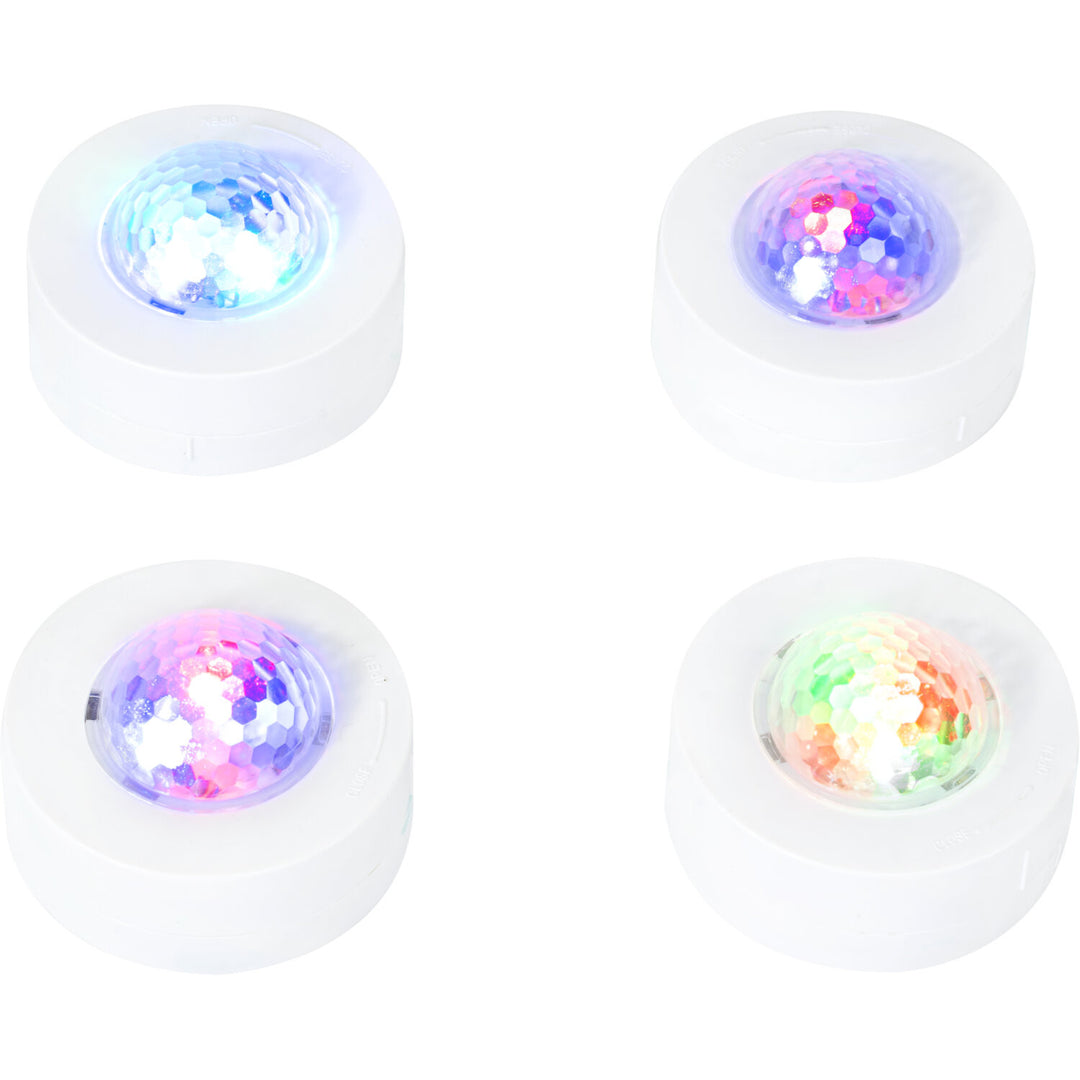 Mini effet astro avec batterie (pack de 4)