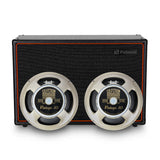 Palmer CAB 212 BX V30 - Baffle guitare avec Celestion Vintage 30 2 x 12, dos ouvert