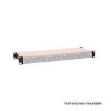 Palmer DELTA 4PL - Splitter ligne passif 4 canaux avec audio via câble Cat