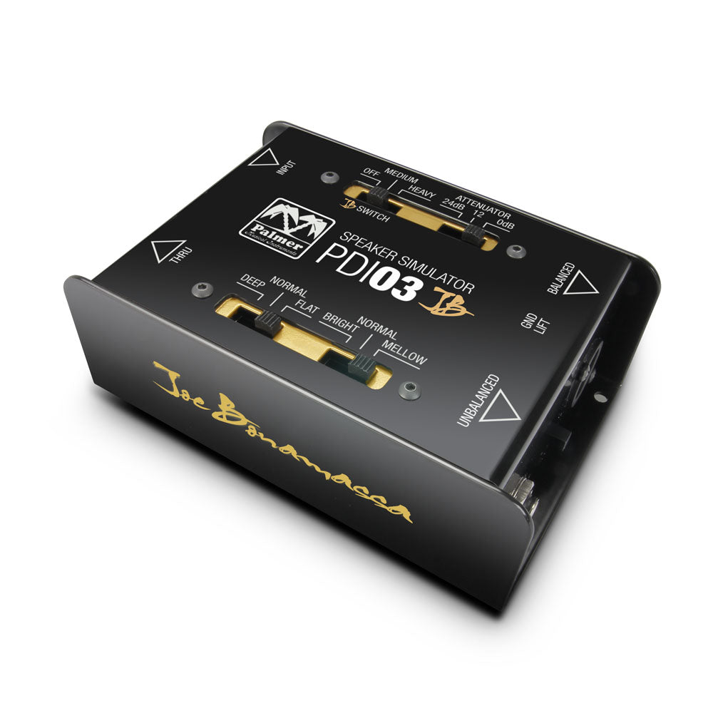 Palmer PDI 03 JB - Simulateur de baffle guitare/DI modèle signature Joe Bonamassa