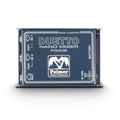 Palmer DUETTO - Nano-mixer pour guitares et signaux ligne