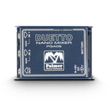 Palmer DUETTO - Nano-mixer pour guitares et signaux ligne