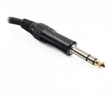 Perfex Câble séparateur casque jack 6,3mm (0,5m)