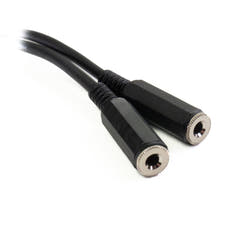 Perfex 3,5mm Splitter de Casque Kabel (0,5m)